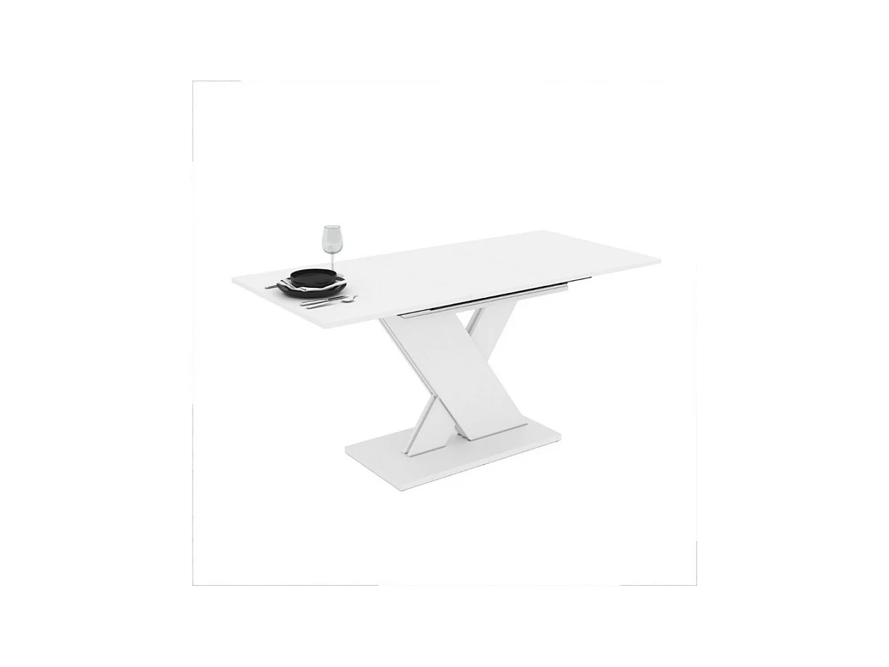 Tavolo allungabile Axi 120x75x76H colore bianco