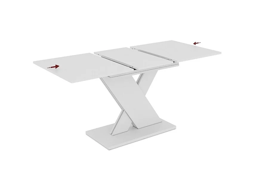 Tavolo allungabile Axi 120x75x76H colore bianco