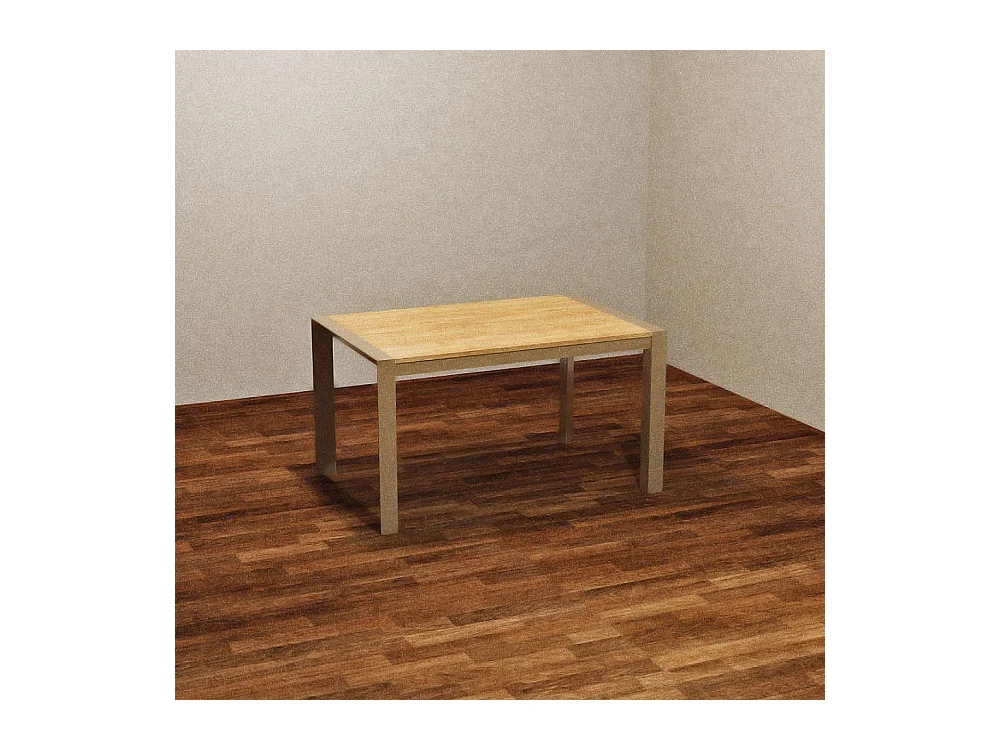 Tavolo allungabile struttura tortora e piano rovere shimo 130x80 cm Golia