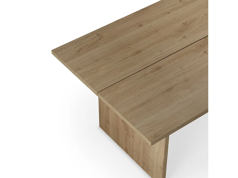 Tavolo rettangolare fisso Loana rovere cadiz 200x100x75H