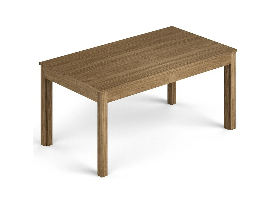 Tavolo Super4 160x90 allungabile a 320 cm colore noce naturale