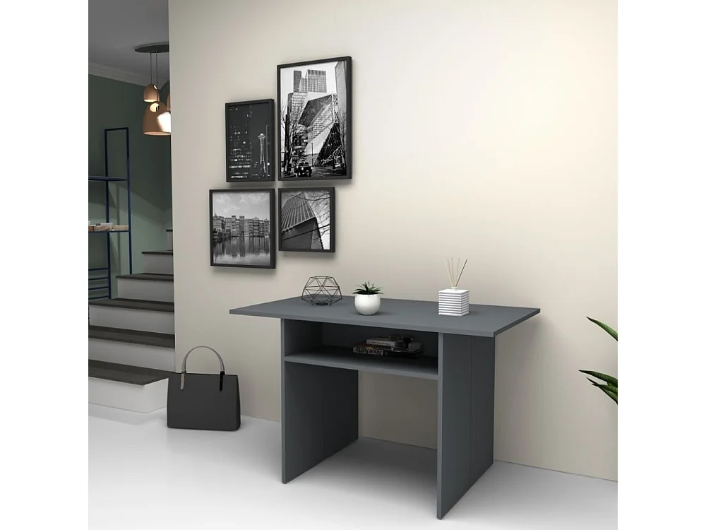 Consolle allungabile Ikebana 120x35 cm colore cemento