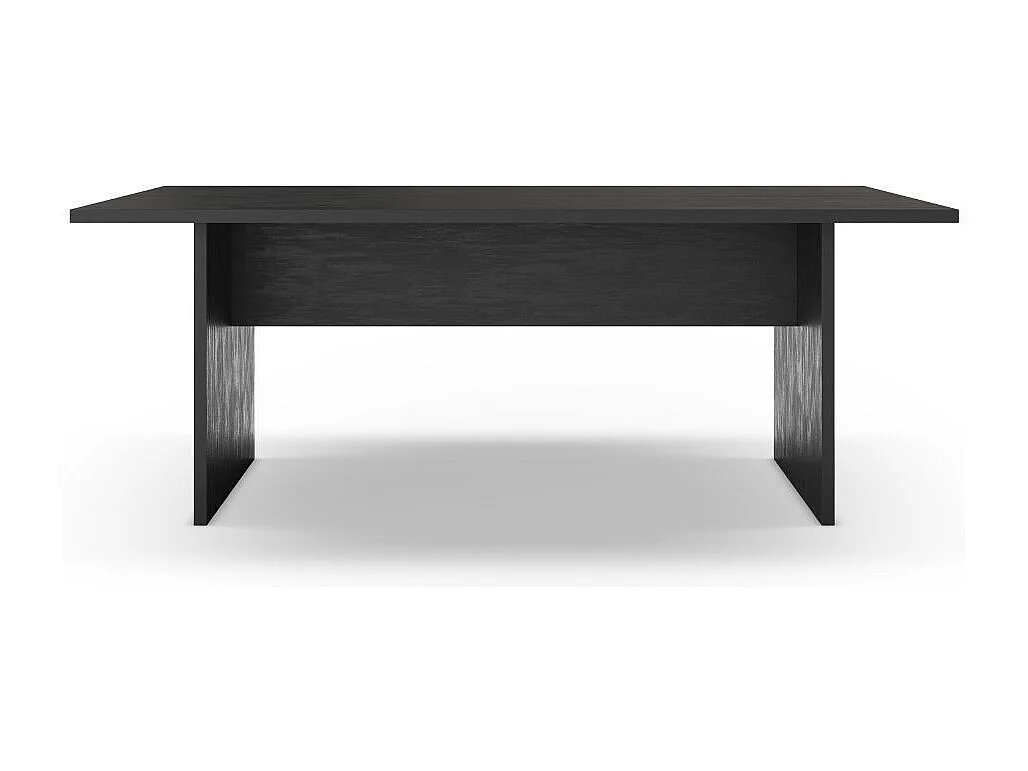 Tavolo rettangolare fisso Loana nero 200x100x75H