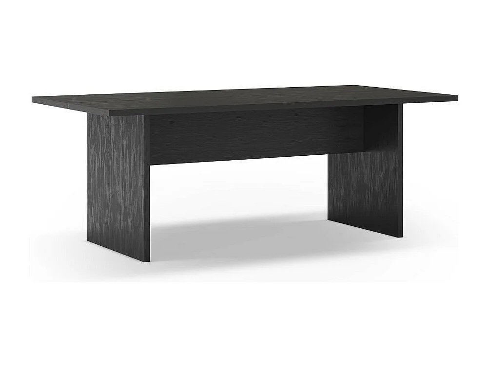 Tavolo rettangolare fisso Loana nero 200x100x75H