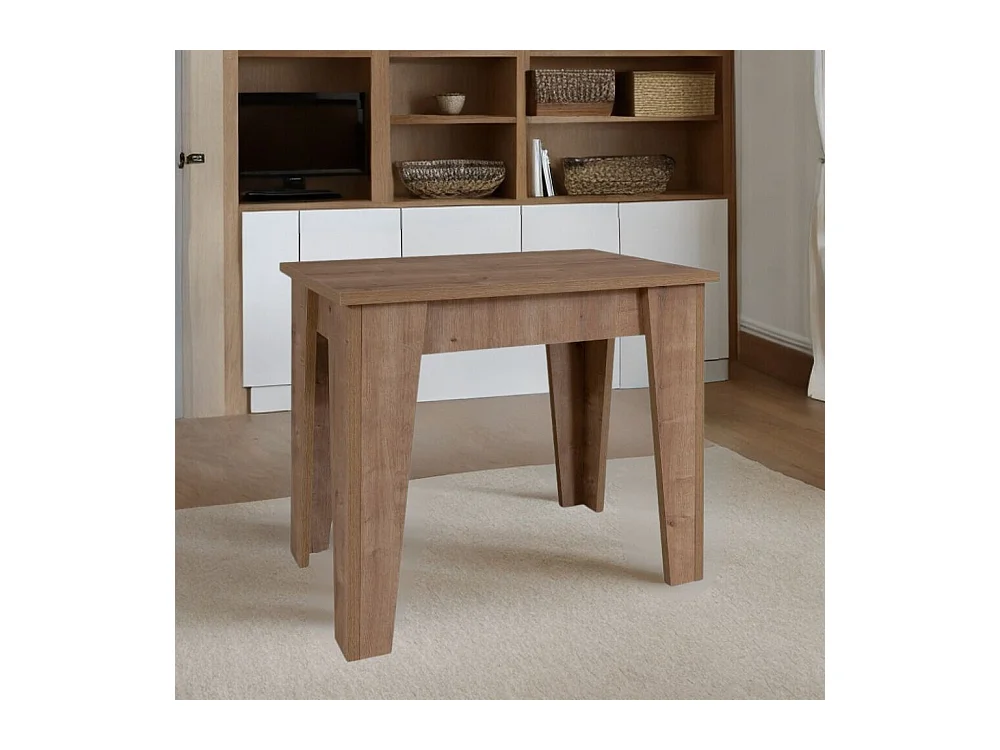 Consolle allungabile Natron 50x90 cm colore rovere