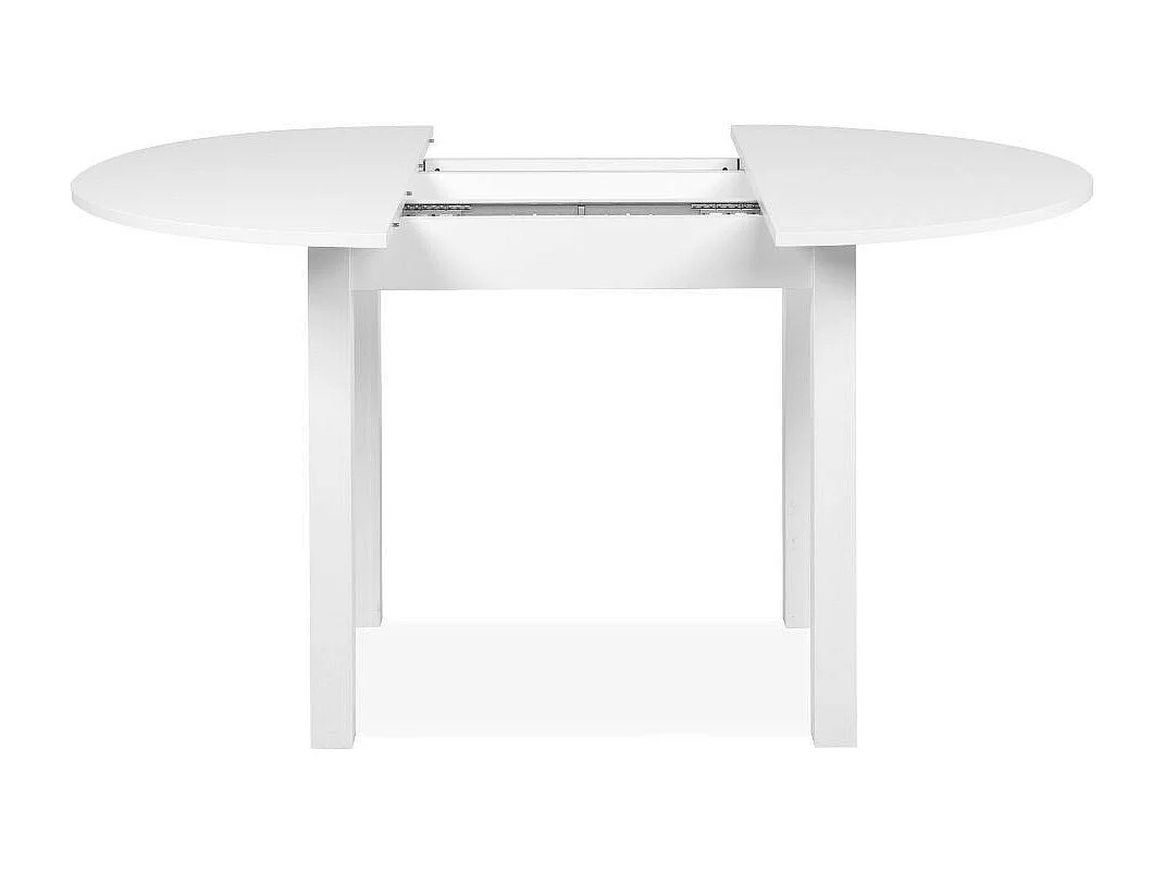 Tavolo rotondo allungabile Coburg 100 100x76x100 cm colore bianco