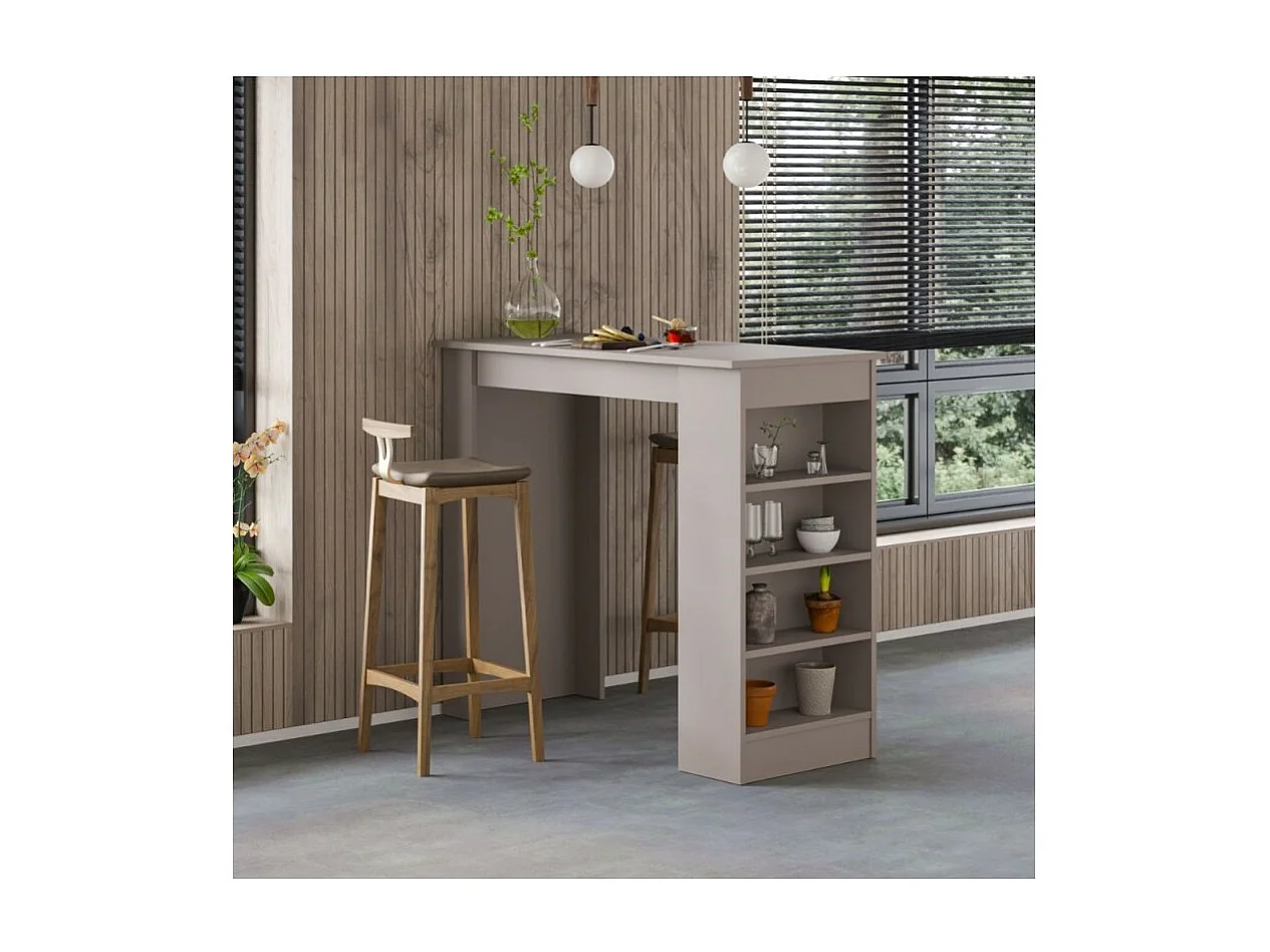 Penisola da cucina Swallow colore tortora