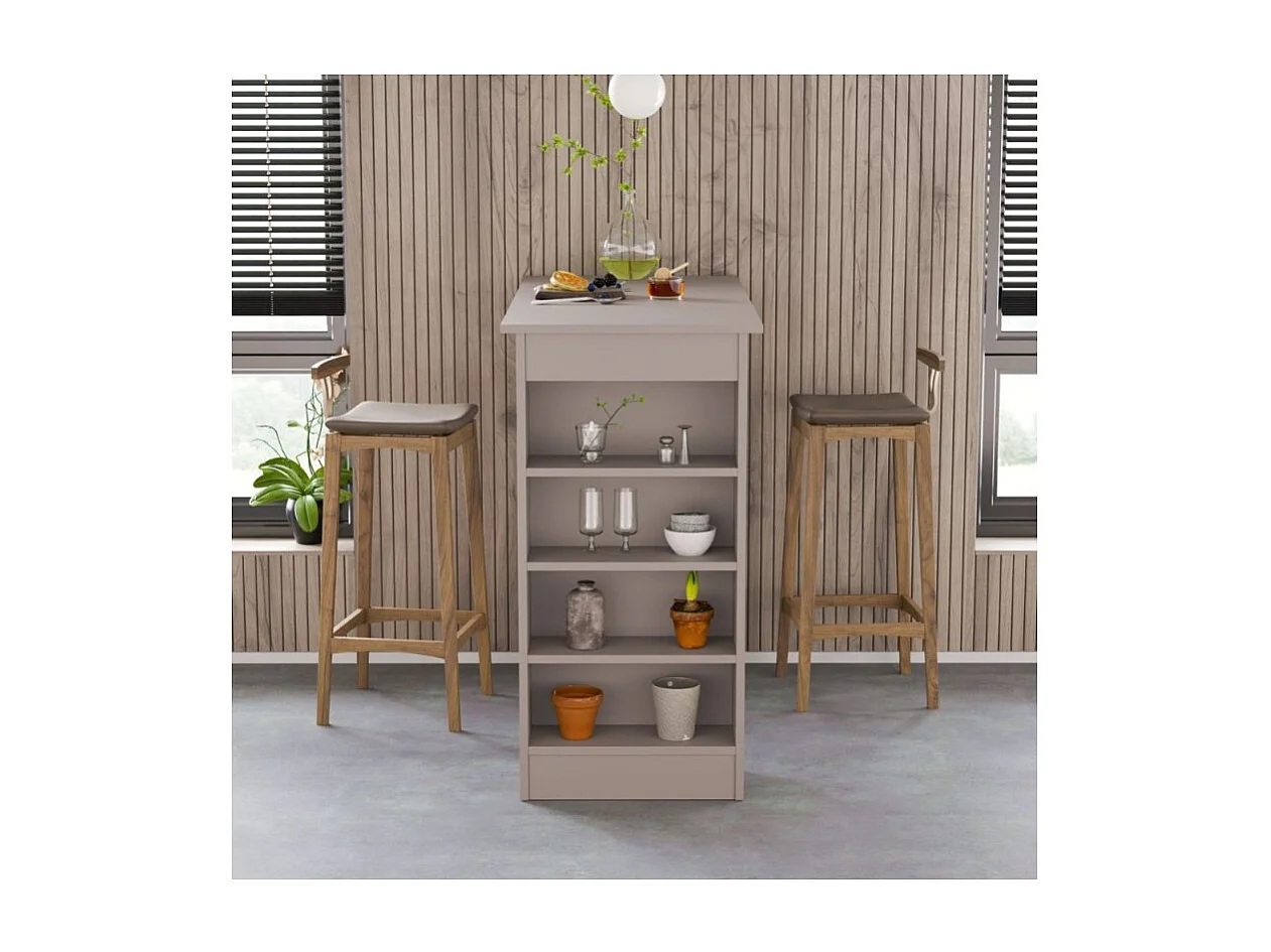 Penisola da cucina Swallow colore tortora