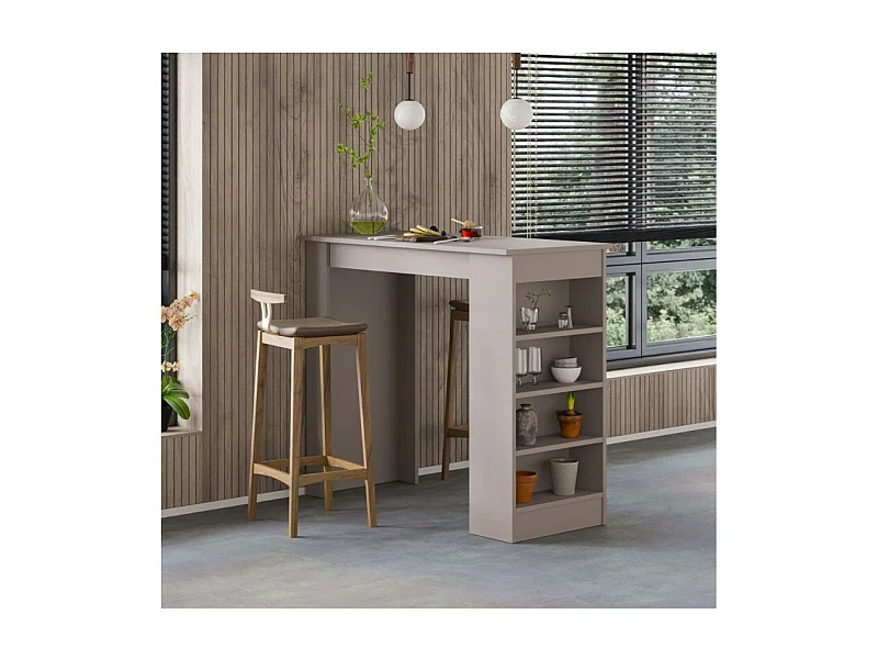 Penisola da cucina Swallow colore tortora