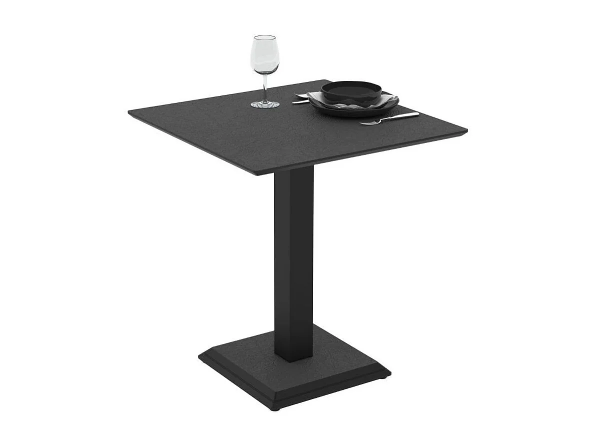 Tavolo Quadrato Carvel ossido: Eleganza e Stile Distintivo per Ogni Spazio 68x68x75H