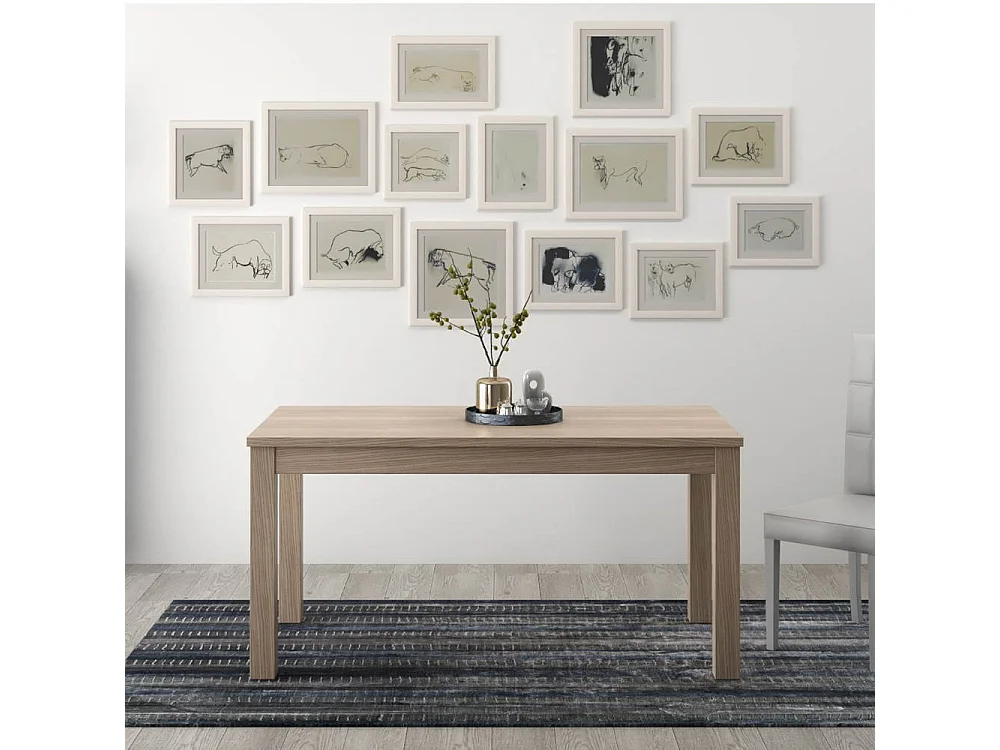 Tavolo allungabile Firenze 120x80 colore olmo