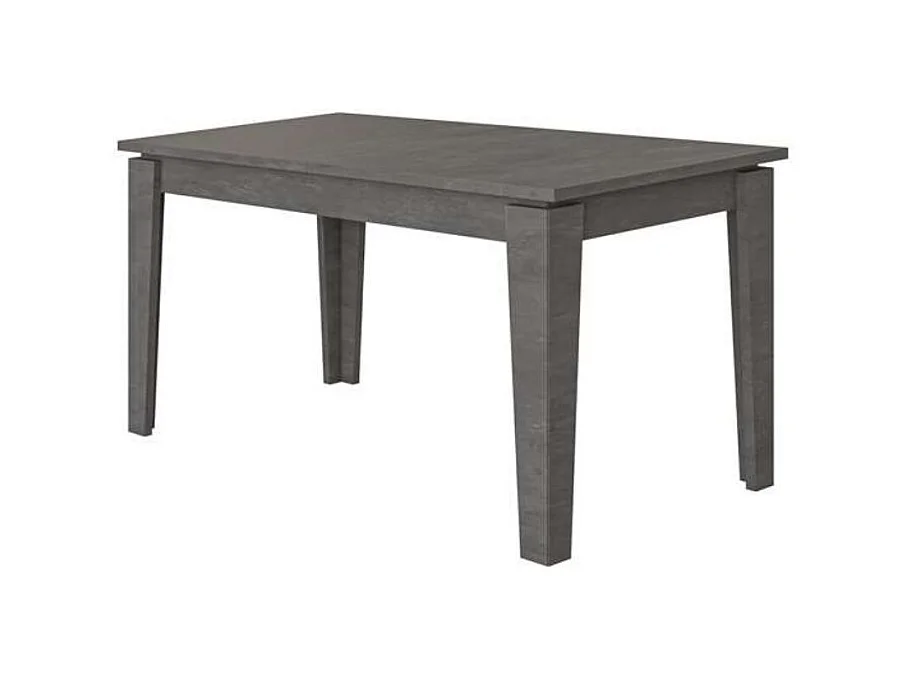Tavolo allungabile Megaron 120x80 cm colore retro grigio