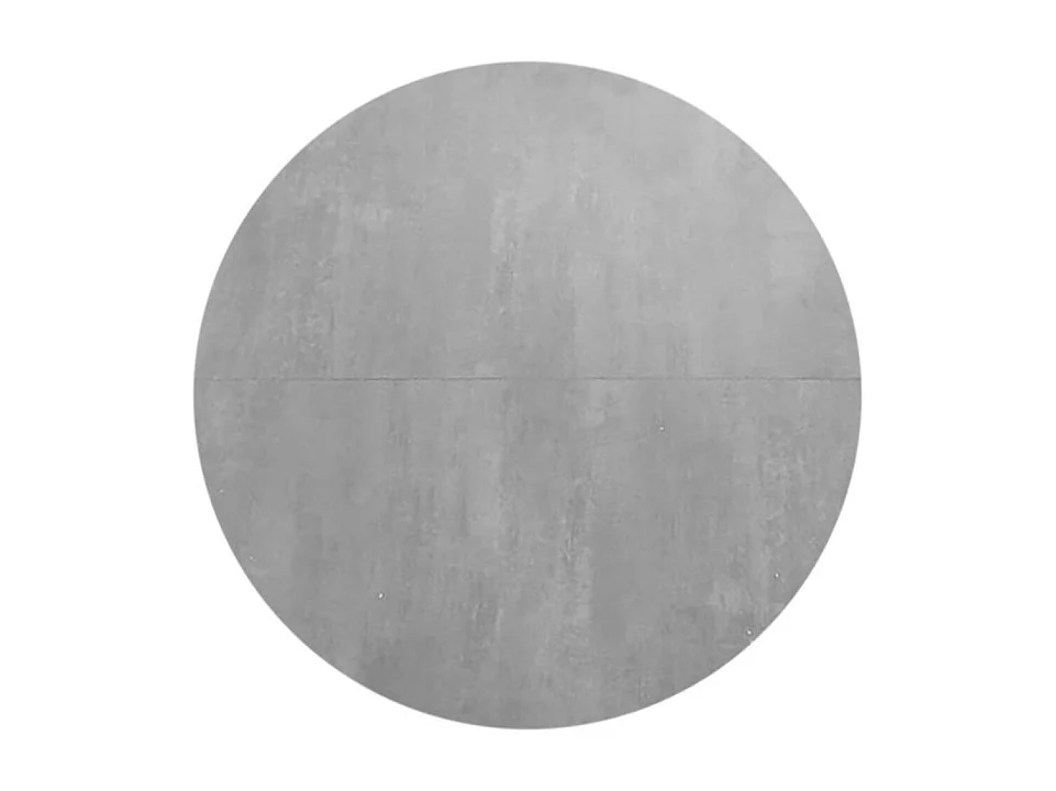Tavolo rotondo allungabile Rut 100x100x77H colore cemento