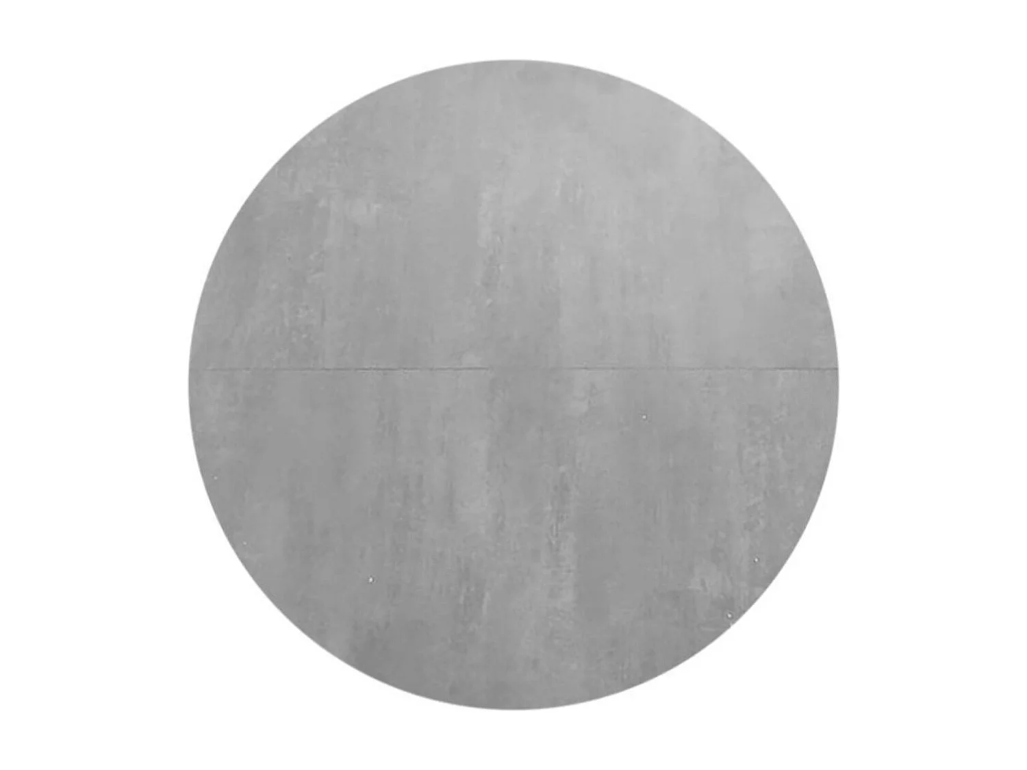 Tavolo rotondo allungabile Rut 100x100x77H colore cemento