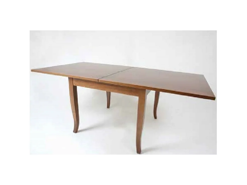 Tavolo quadrato allungabile Verona 90x90 colore noce