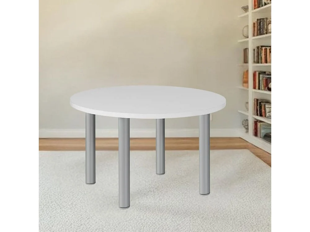 Tavolo rotondo bianco Manila 90x90x76H – Semplicità e funzionalità