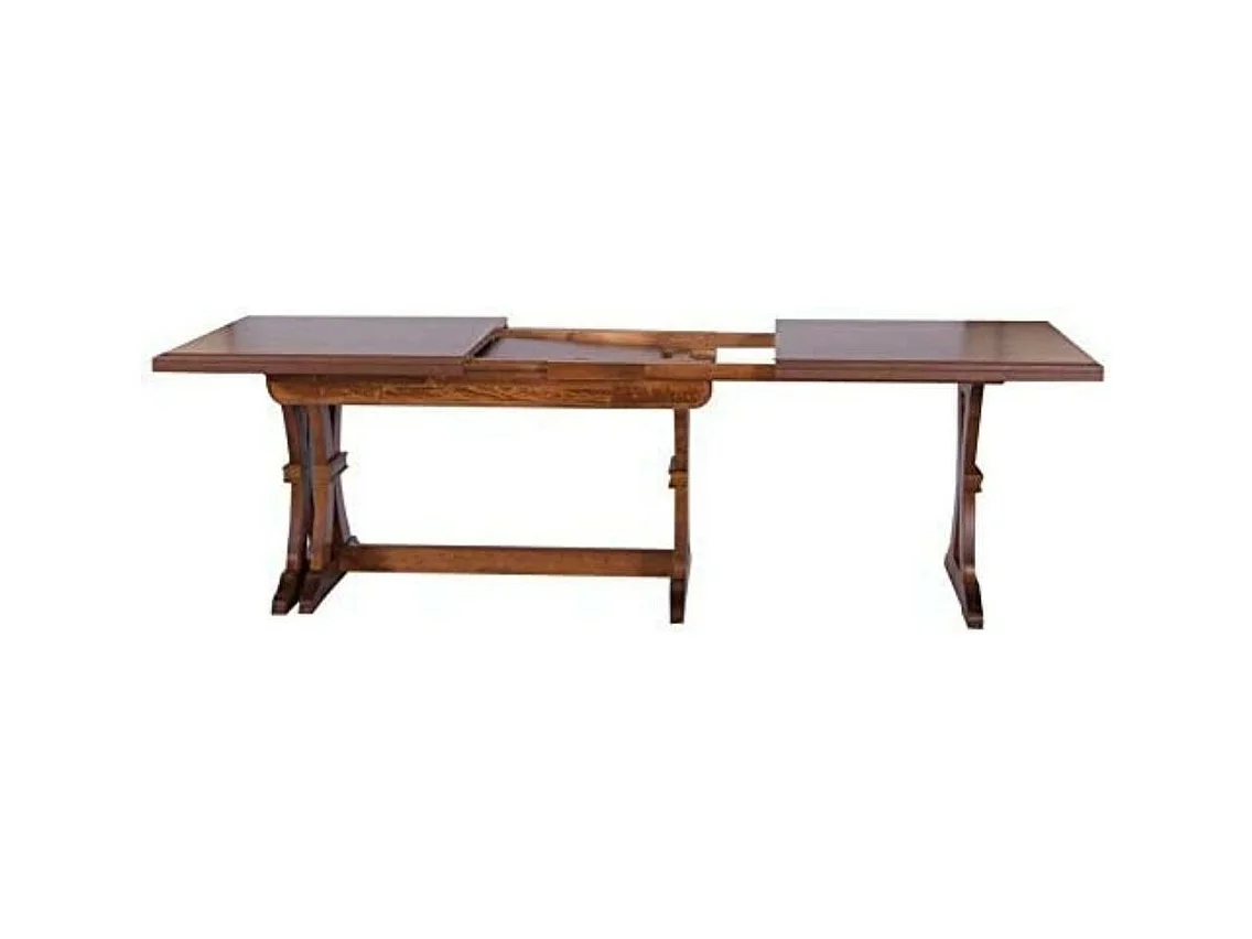 Tavolo allungabile Polignano in legno massello 180x100x79H