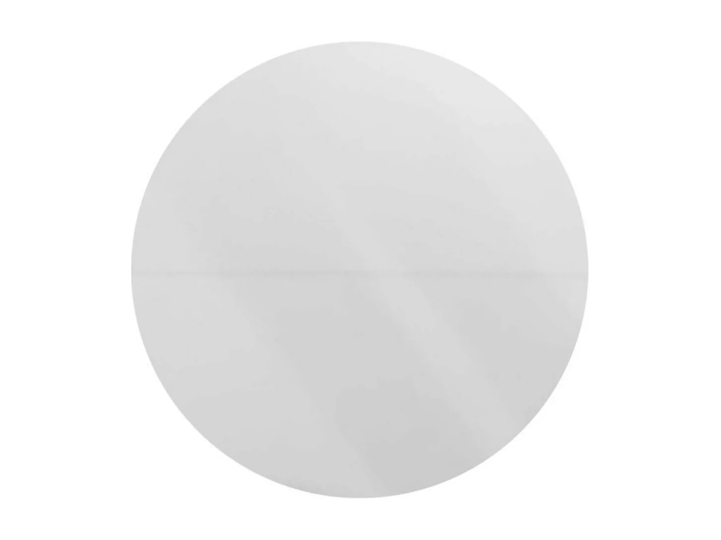 Tavolo rotondo allungabile Rut  100x100x77H colore bianco