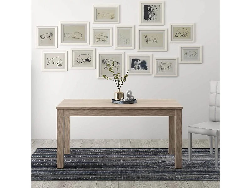 Tavolo allungabile Empoli 160x90 colore olmo