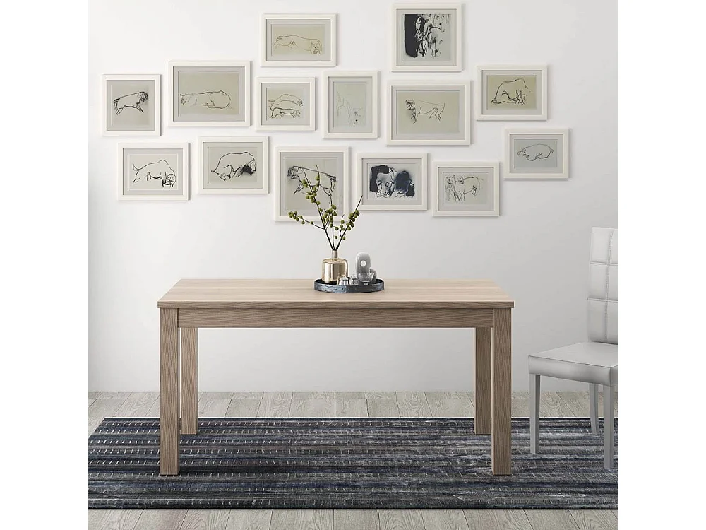 Tavolo allungabile Empoli 160x90 colore olmo