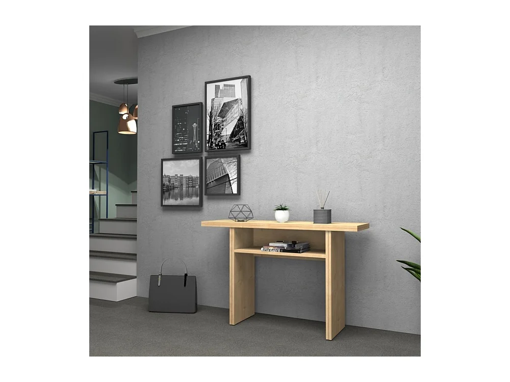 Consolle allungabile Ikebana 120x35 cm colore rovere