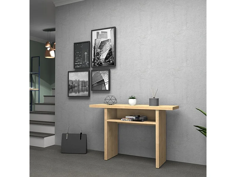 Consolle allungabile Ikebana 120x35 cm colore rovere