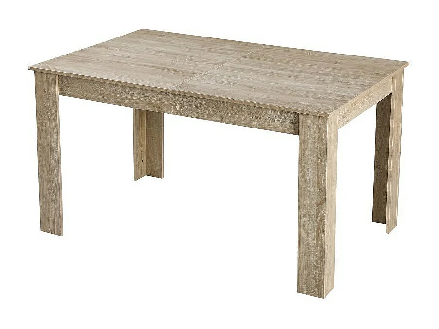 Tavolo rettangolare allungabile rovere Tony 140x90x78H