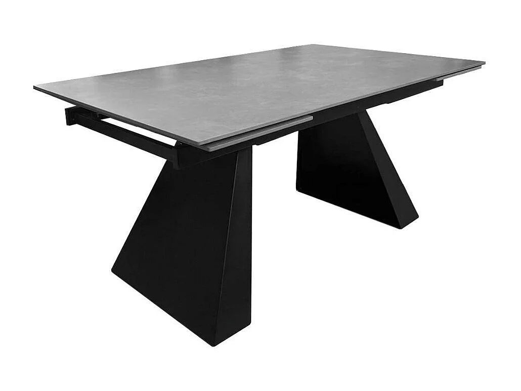 Tavolo allungabile Ariel piano ceramica ossido 160x90x75h