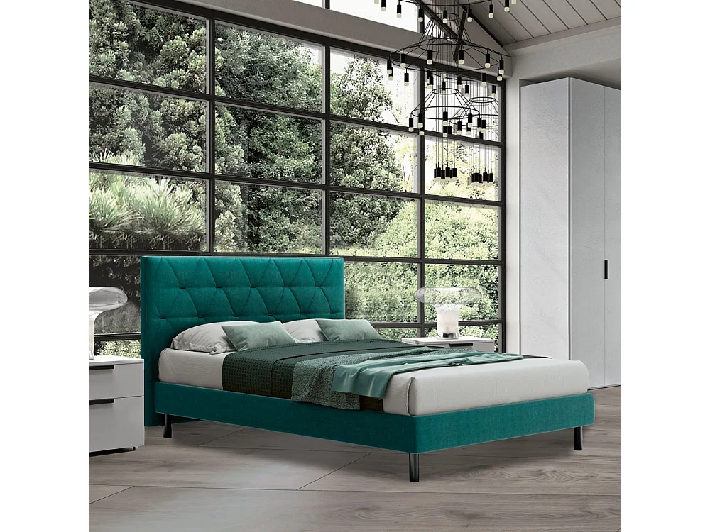 Camera da letto bianco portland e maniglie antracite Follia