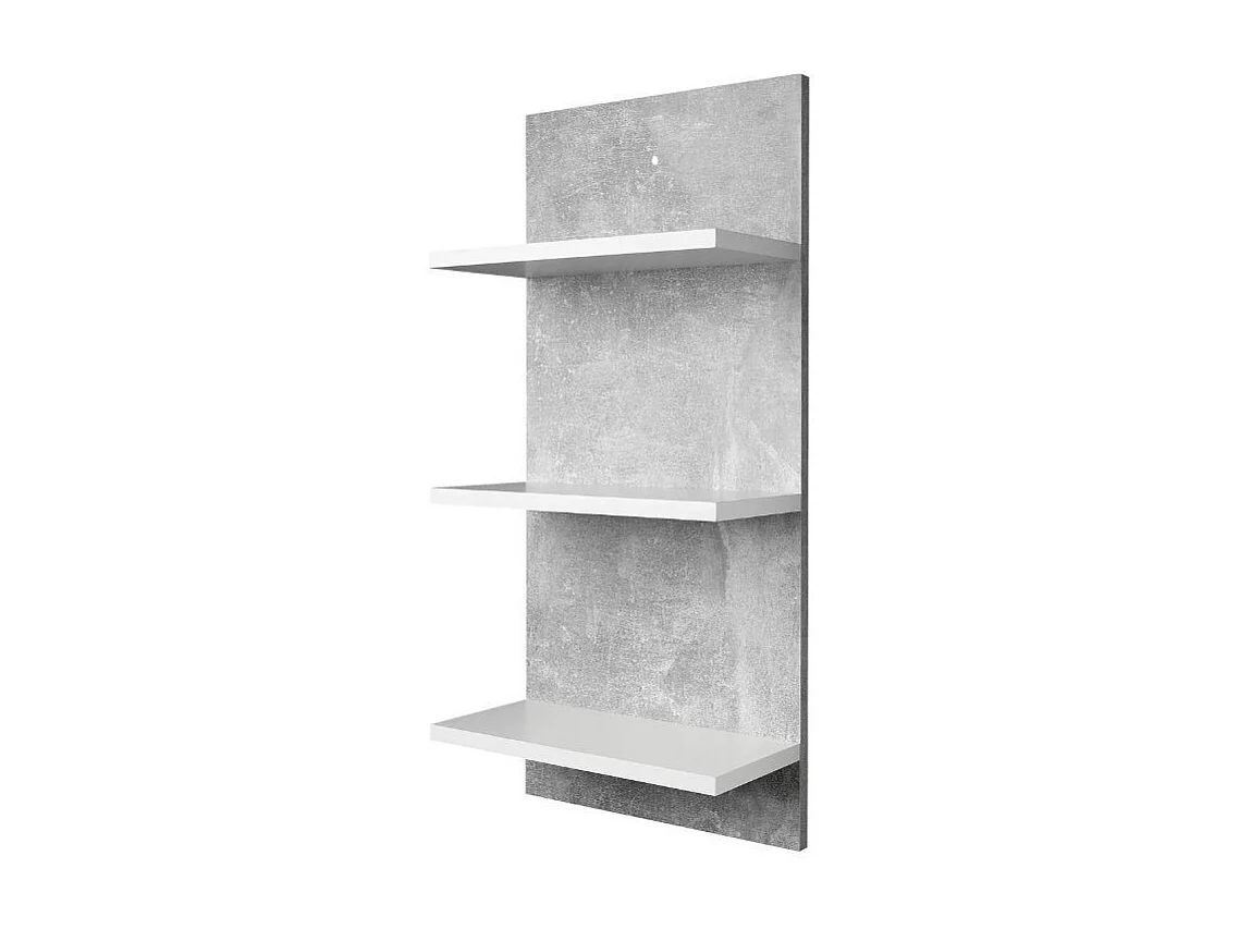 Set bagno Madeira colore beton bianco