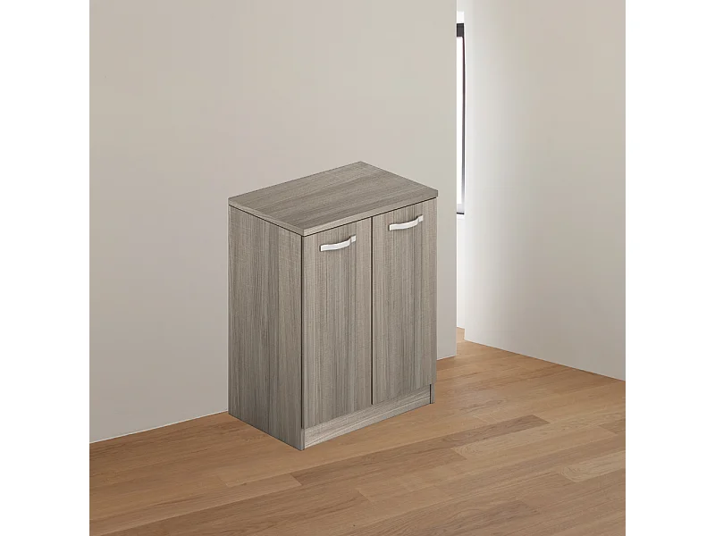 Mobile bagno due ante 71x50x85,5 colore olmo