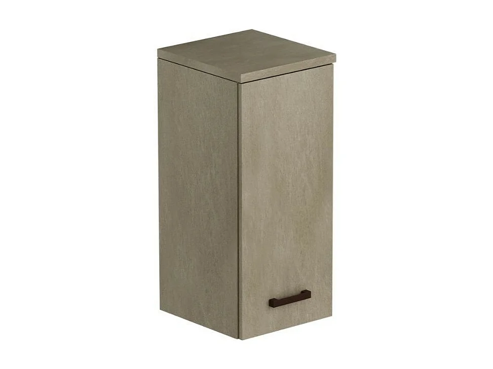 Pensile bagno con anta 36x38x77 colore argilla