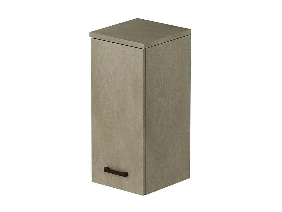 Pensile bagno con anta 36x38x77 colore argilla