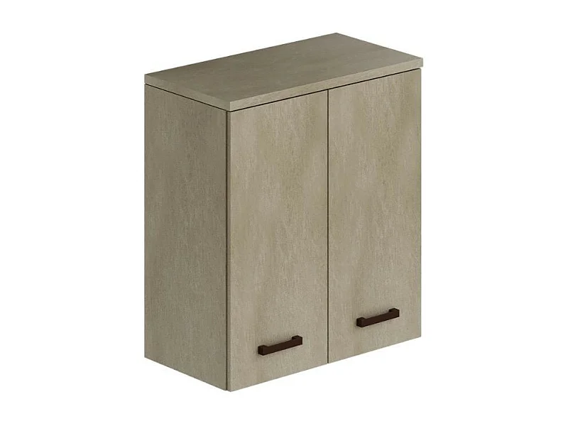 Pensile bagno due ante 71x38x77 colore argilla