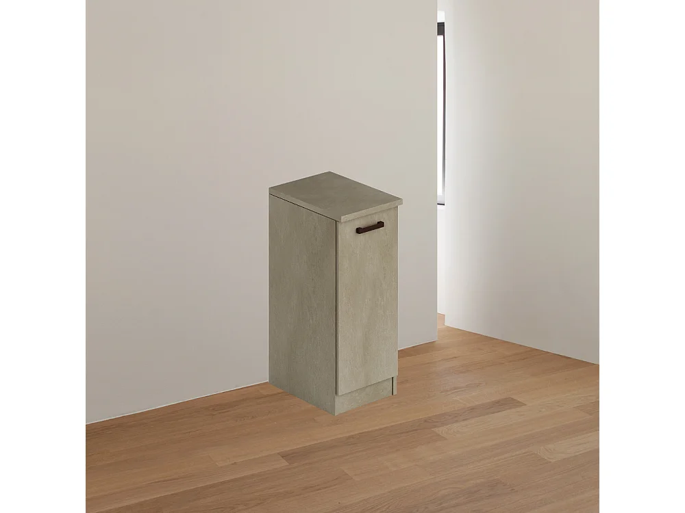 Mobile bagno con anta 36x50x85,5 colore argilla