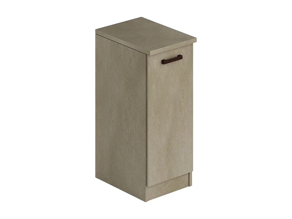 Mobile bagno con anta 36x50x85,5 colore argilla