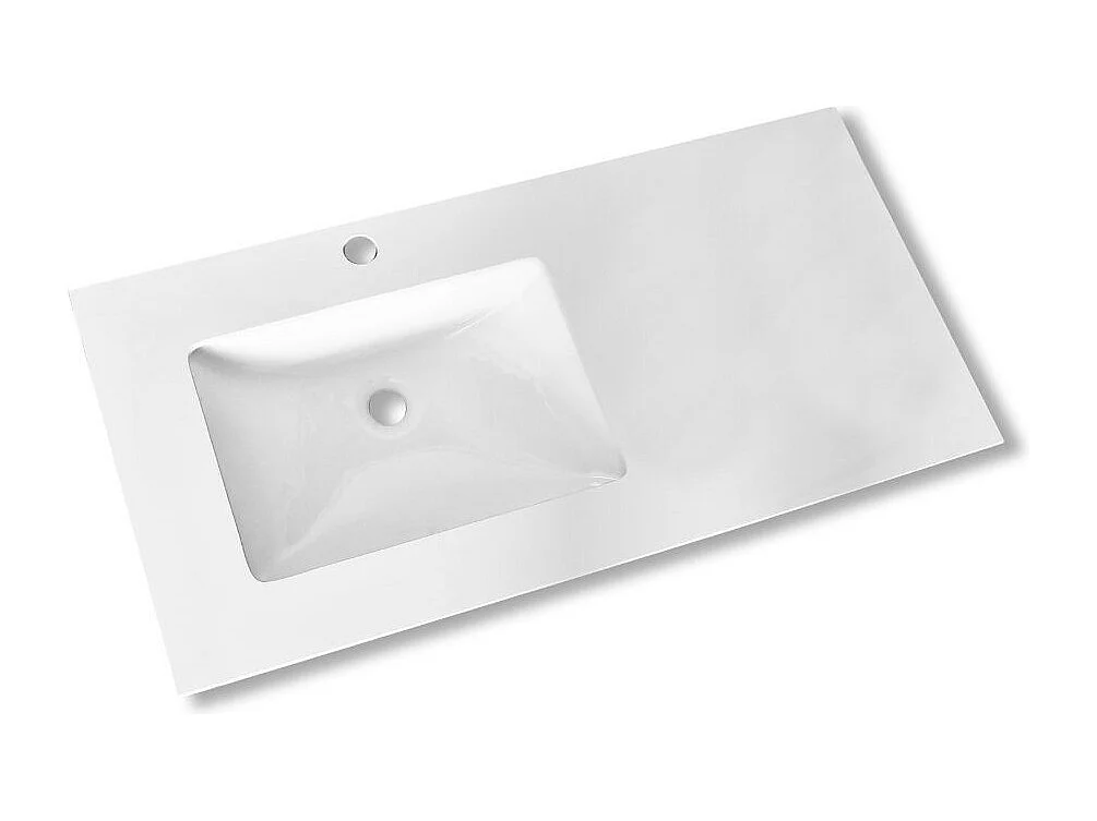 Mobile bagno sospeso Resia 90x46x54 H colore rovere