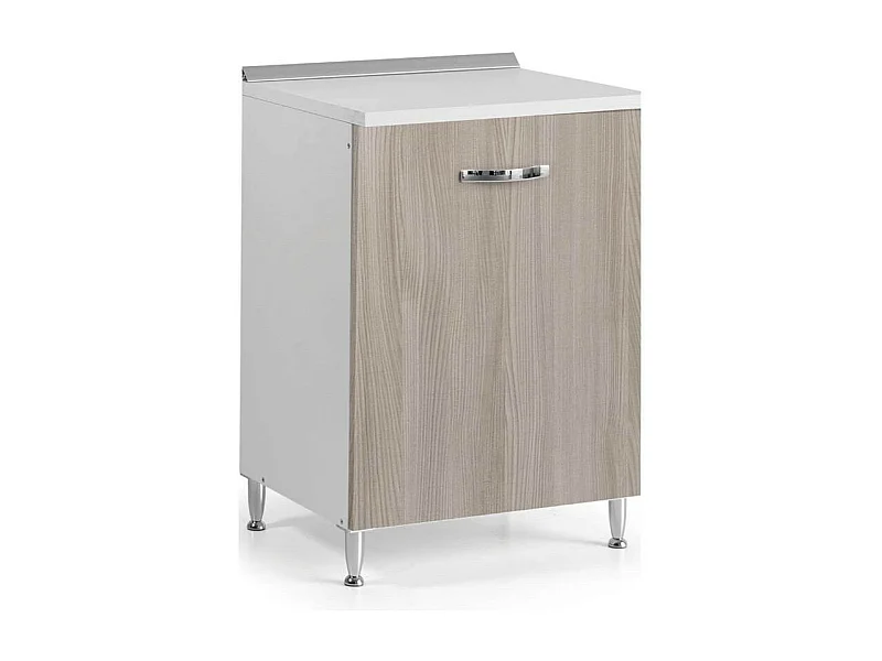 Base cucina con anta 60x50x85H colore olmo