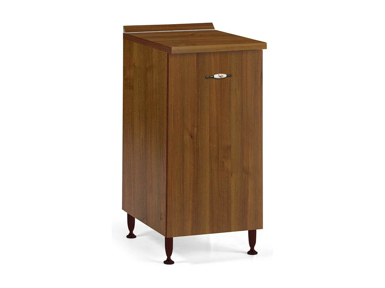 Base cucina con anta 40x50x85H colore noce antico