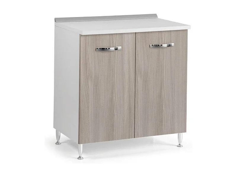 Base cucina due ante 80x50x85H colore olmo
