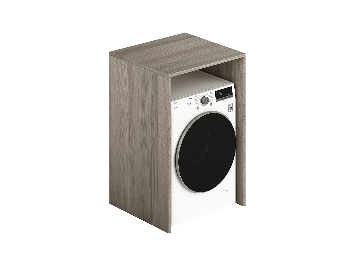 Copriasciugatrice in legno 71x65x105 colore olmo