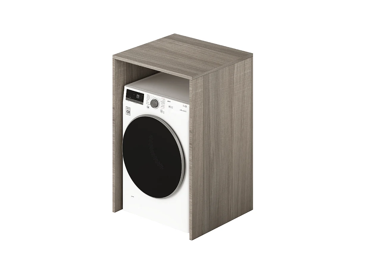 Copriasciugatrice in legno 71x65x105 colore olmo