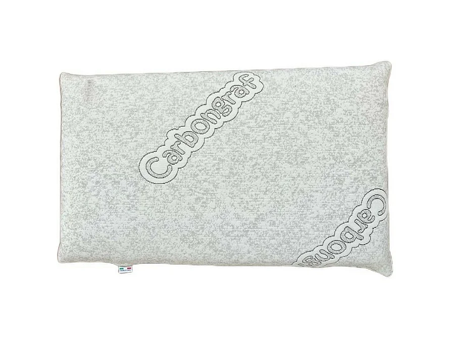 Guanciale memory foam Carbon15 particelle in carbonio