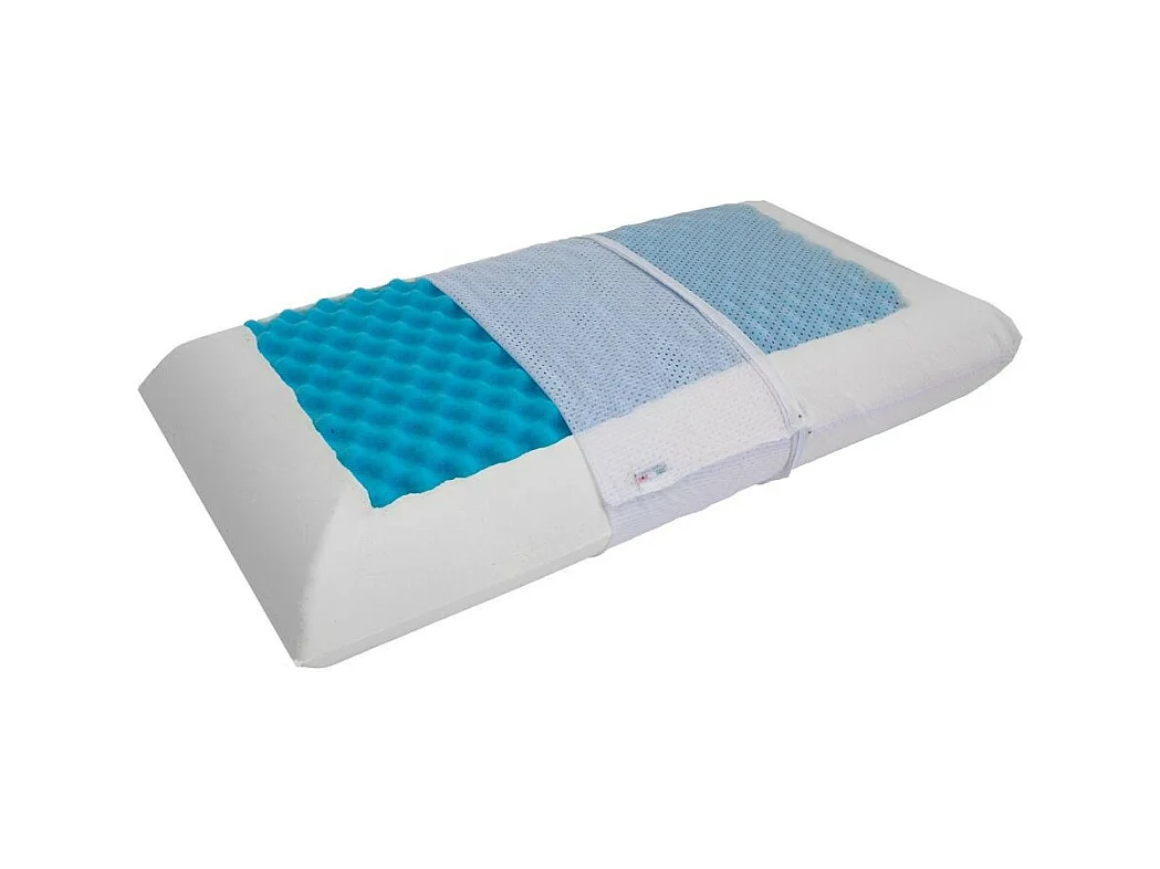 Guanciale in MemoryGel con Inserto Gel 72x42x15H