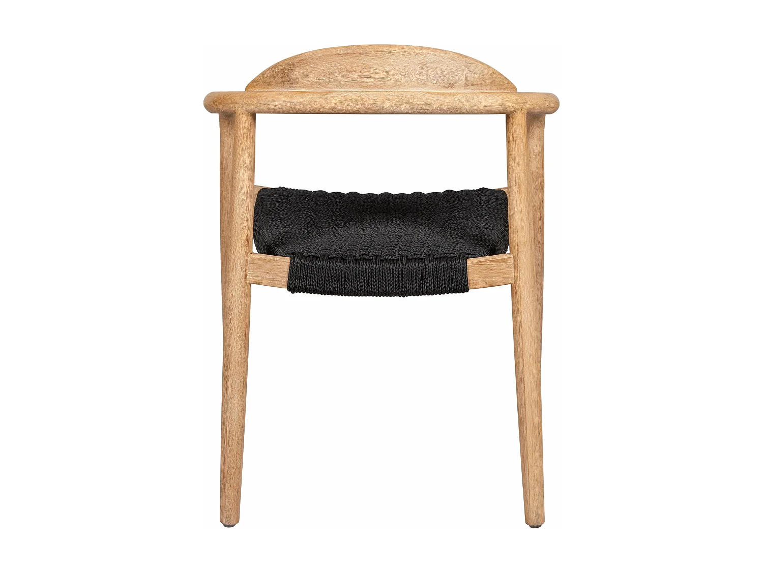 Chaise repas Eucalyptus et corde noire ANAM