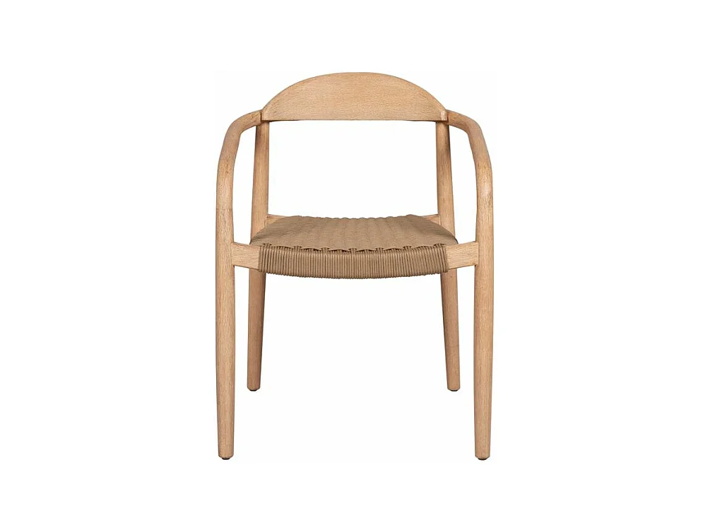 Chaise repas Eucalyptus et corde sable ANAM