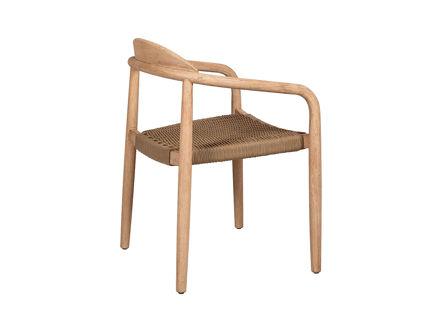 Chaise repas Eucalyptus et corde sable ANAM