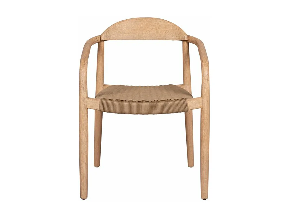 Chaise repas Eucalyptus et corde sable ANAM
