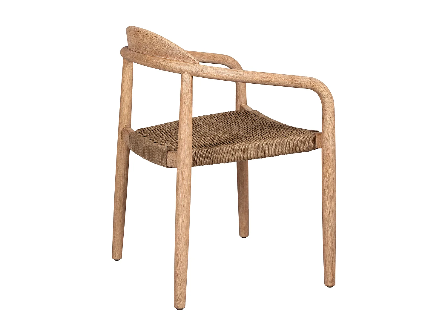 Chaise repas Eucalyptus et corde sable ANAM