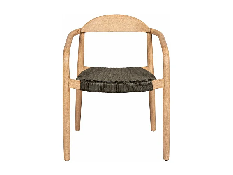 Chaise repas Eucalyptus et corde kaki ANAM